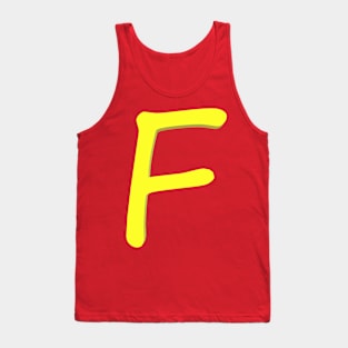 Letter F Tank Top